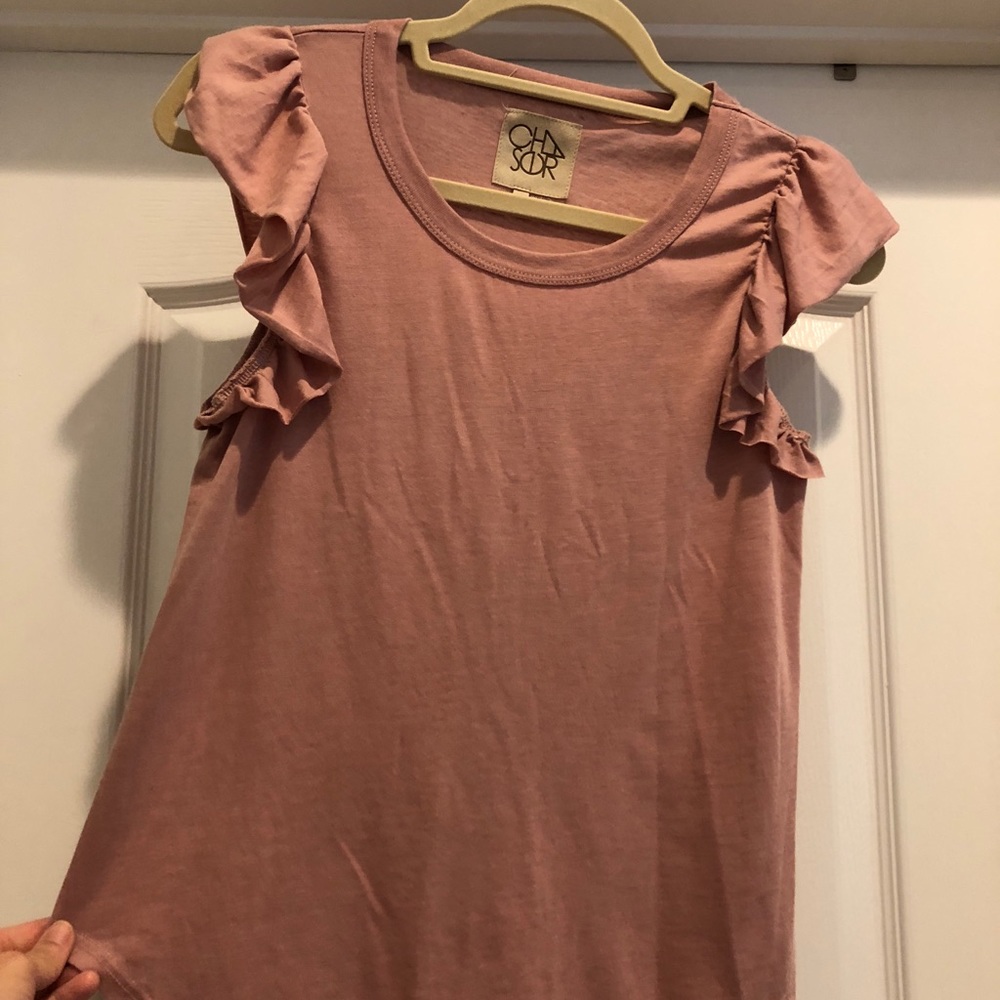 Chaser ruffle T-shirt